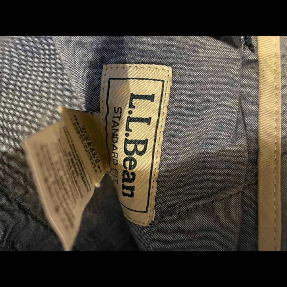 Llbean men’s blue khaki pants